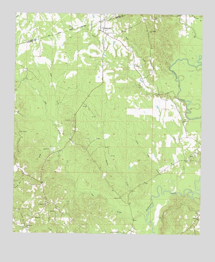 Matherville, MS USGS Topographic Map