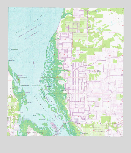 Matlacha, FL USGS Topographic Map