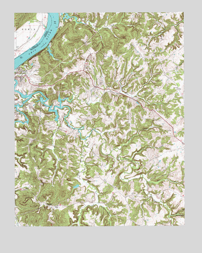 Mattingly, KY USGS Topographic Map