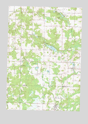 Mattoon, WI USGS Topographic Map