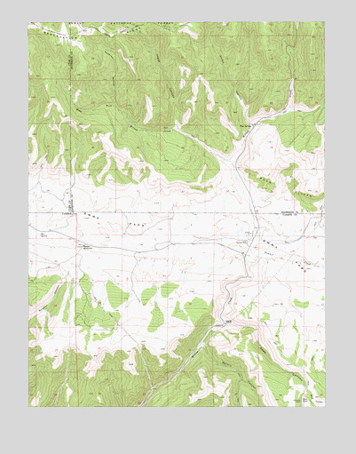 Matts Summit, UT USGS Topographic Map