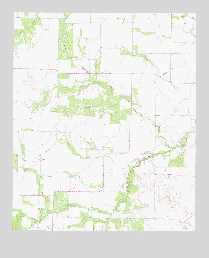 Mattson, TX USGS Topographic Map