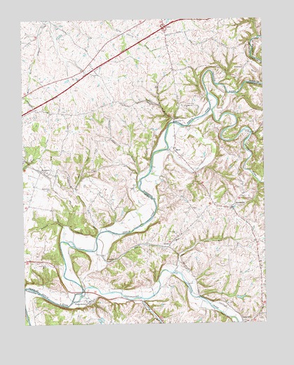 Maud, KY USGS Topographic Map