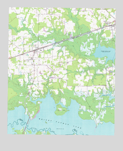 Maud, TX USGS Topographic Map