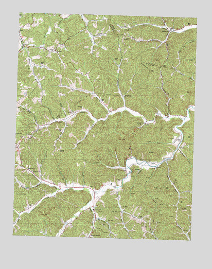 Maulden, KY USGS Topographic Map
