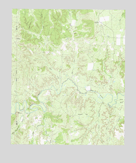 Maverick Flat, TX USGS Topographic Map