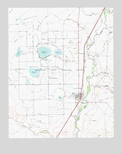 Maxwell, NM USGS Topographic Map