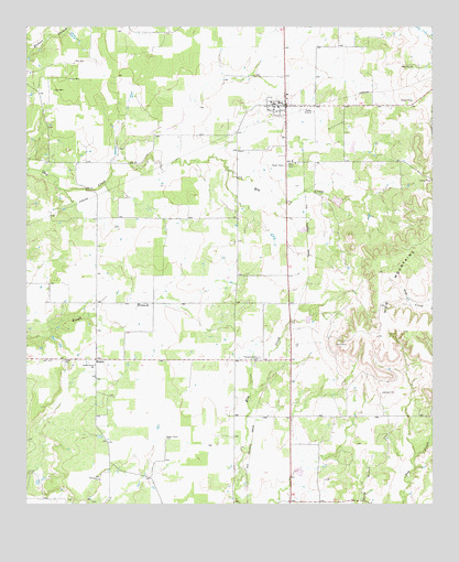 May, TX USGS Topographic Map