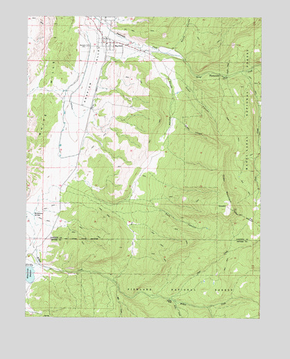 Mayfield, UT USGS Topographic Map