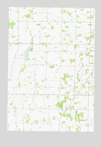 Mayhew, MN USGS Topographic Map