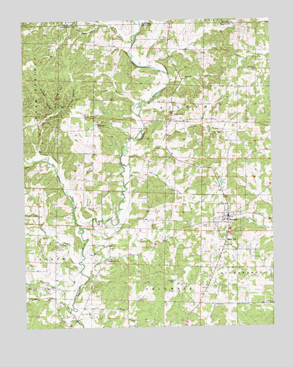Maynard, AR USGS Topographic Map