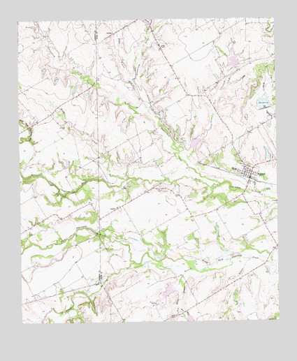Maypearl, TX USGS Topographic Map