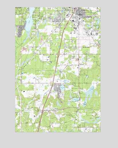 Maytown, WA USGS Topographic Map