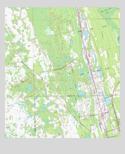 Maytown, FL USGS Topographic Map
