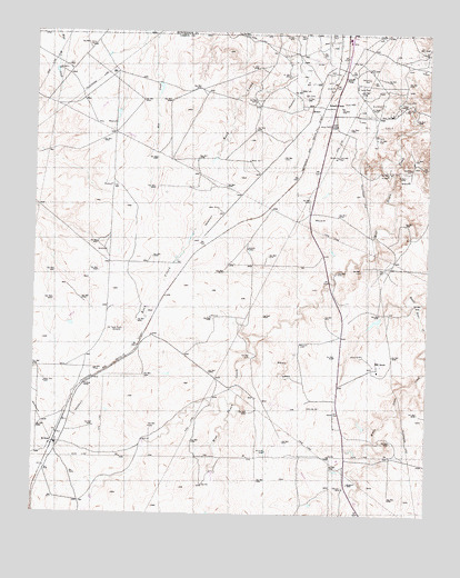 McBride, TX USGS Topographic Map