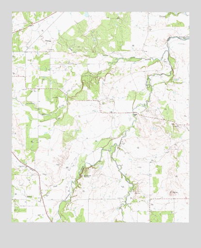 McCathrine Mountain, TX USGS Topographic Map