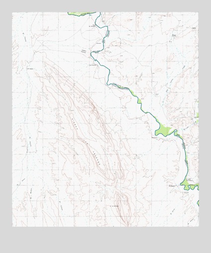 McCutchen Ranch, TX USGS Topographic Map