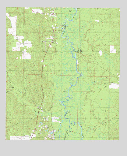 McDavid, FL USGS Topographic Map