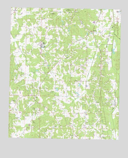 McDonald, MS USGS Topographic Map