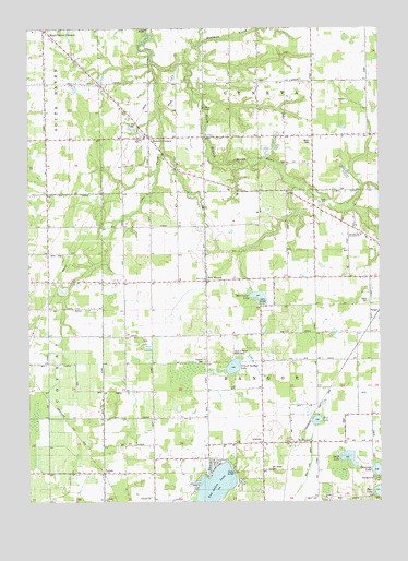McDonald, MI USGS Topographic Map