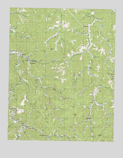 McDowell, KY USGS Topographic Map