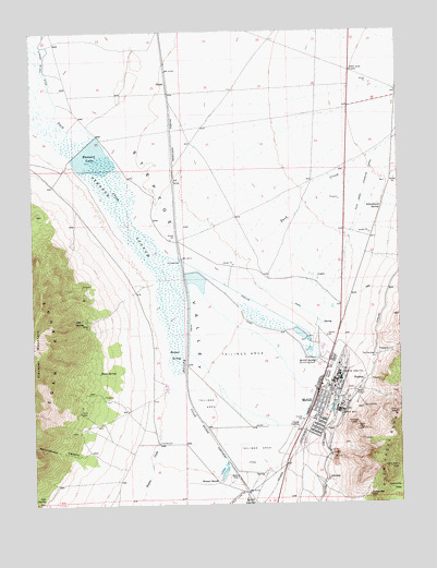 McGill, NV USGS Topographic Map