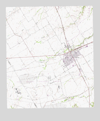 McGregor, TX USGS Topographic Map