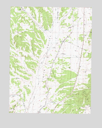 McIntyre, UT USGS Topographic Map