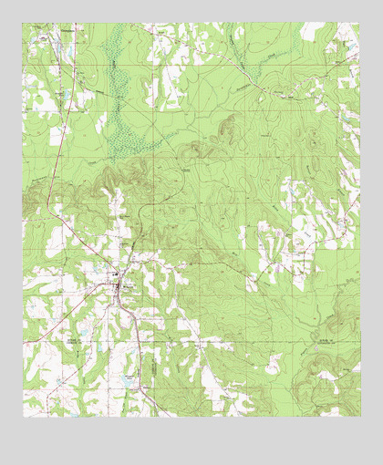 McKenzie, AL USGS Topographic Map