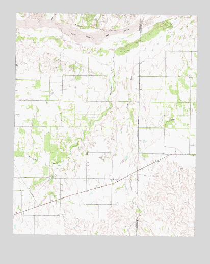 McKnight, TX USGS Topographic Map