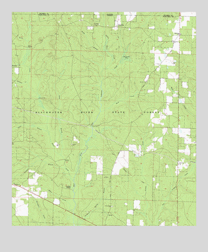 McLellan, FL USGS Topographic Map