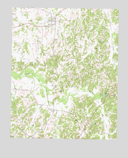 McLemoresville, TN USGS Topographic Map