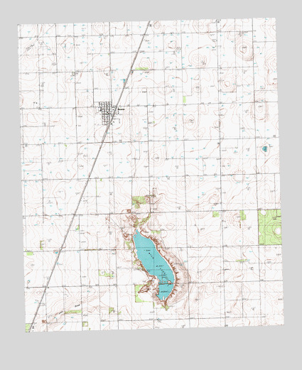 Meadow, TX USGS Topographic Map