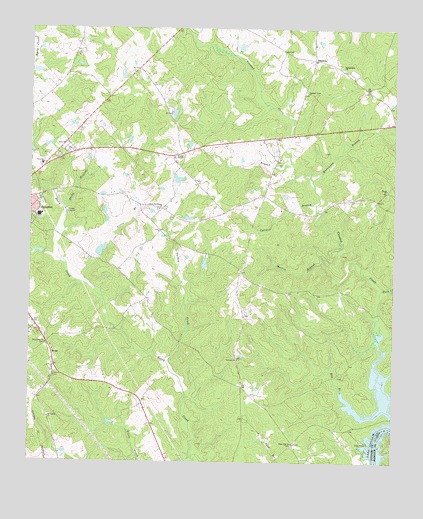 Meda, GA USGS Topographic Map