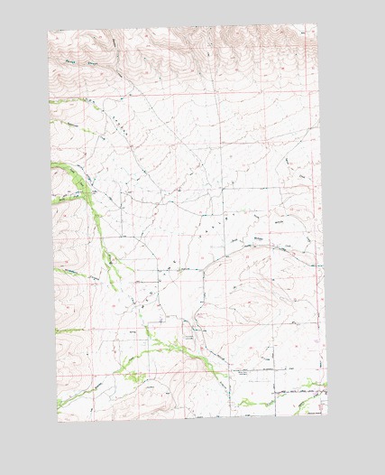 Medicine Valley, WA USGS Topographic Map