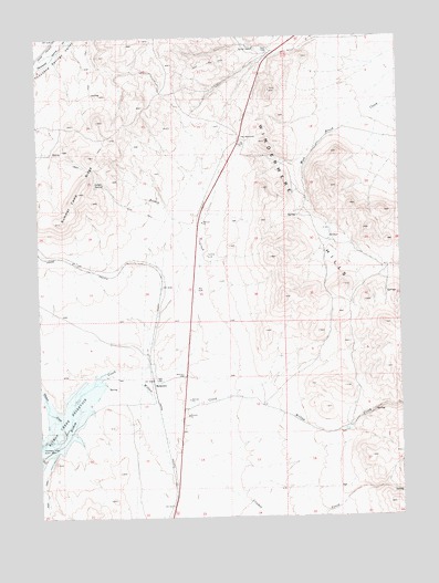 Melandco, NV USGS Topographic Map