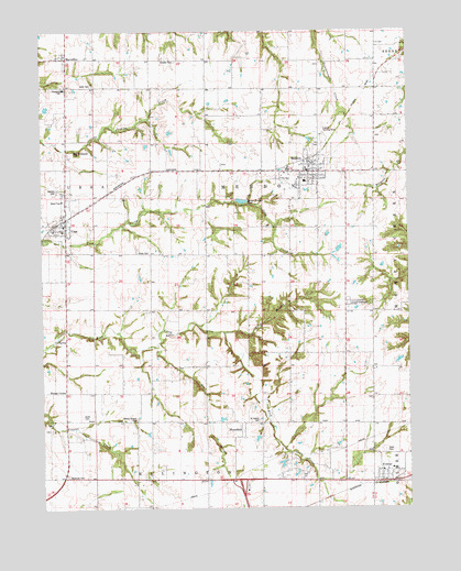 Mendon, IL USGS Topographic Map