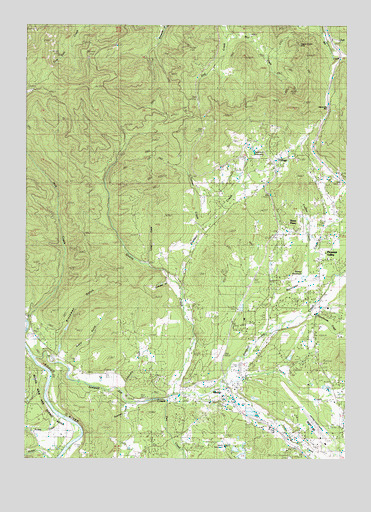 Merlin, OR USGS Topographic Map