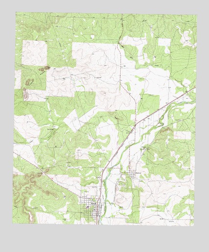 Mertzon, TX USGS Topographic Map