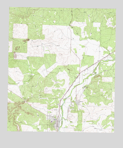 Mertzon, TX USGS Topographic Map