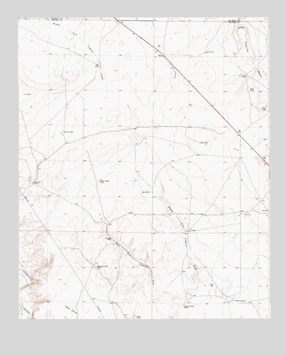 Mesa, NM USGS Topographic Map