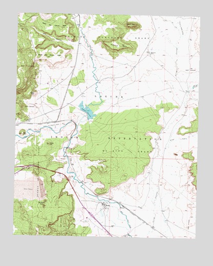 Mesita, NM USGS Topographic Map