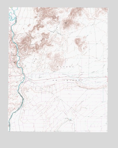 Mesito Reservoir, CO USGS Topographic Map