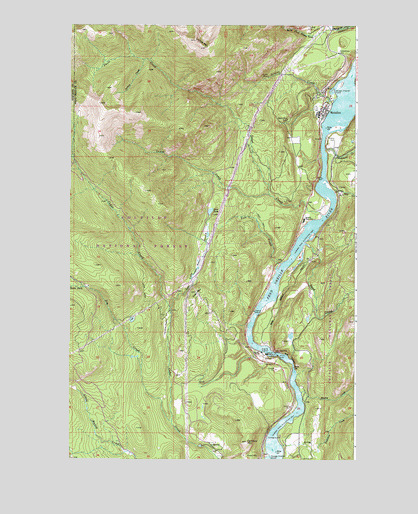 Metaline, WA USGS Topographic Map