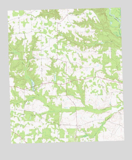Methvins, GA USGS Topographic Map