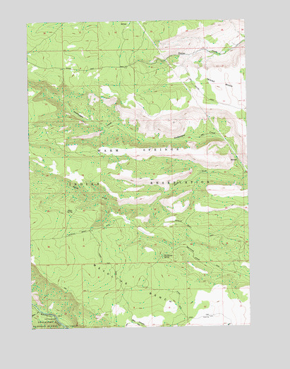 Metolius Bench, OR USGS Topographic Map
