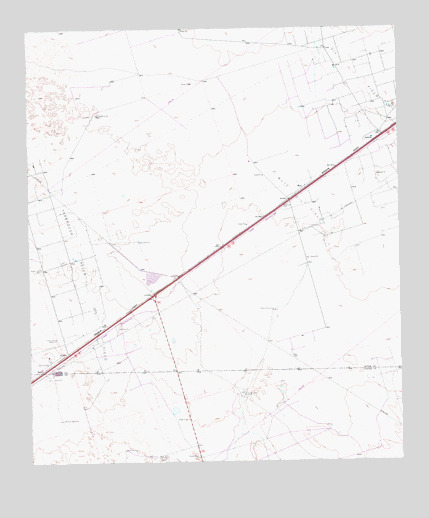 Metz, TX USGS Topographic Map