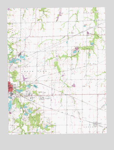 Mexico East, MO USGS Topographic Map