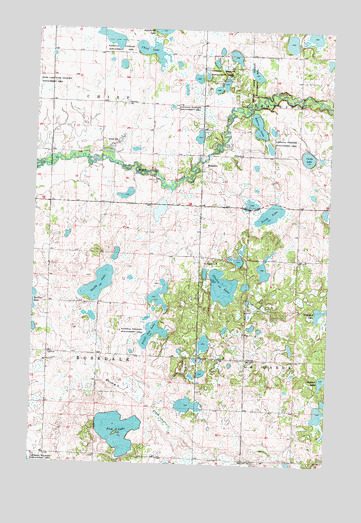 Beaulieu, MN USGS Topographic Map