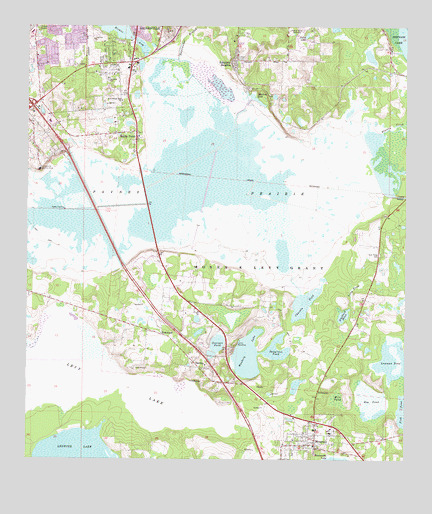 Micanopy, FL USGS Topographic Map